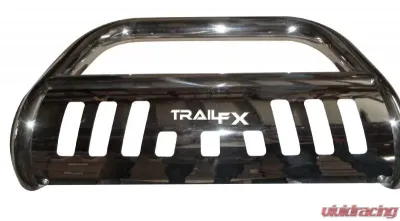 TrailFX Pol Stain Steel 3 In Dia W/Skid Plat Opt Light 6 In Max Light/20 In Max Lite Bar Toyota - 1350521991